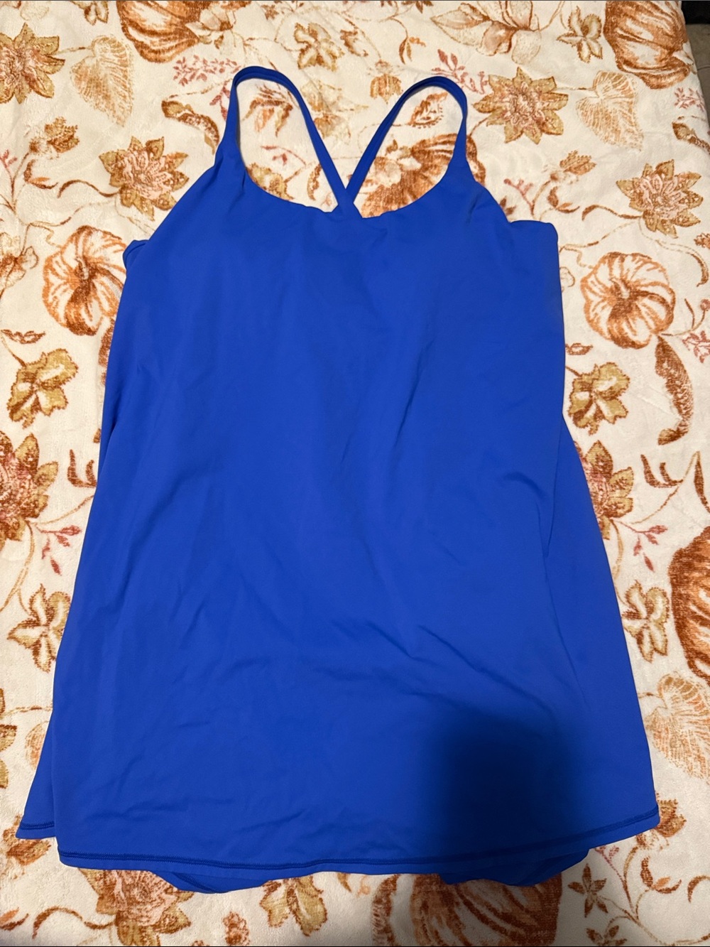 HALARA Royal Blue Crossback Dress
